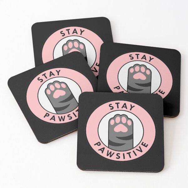Item preview, Stay Pawsitive designed and sold by Hannah Diaz Art.