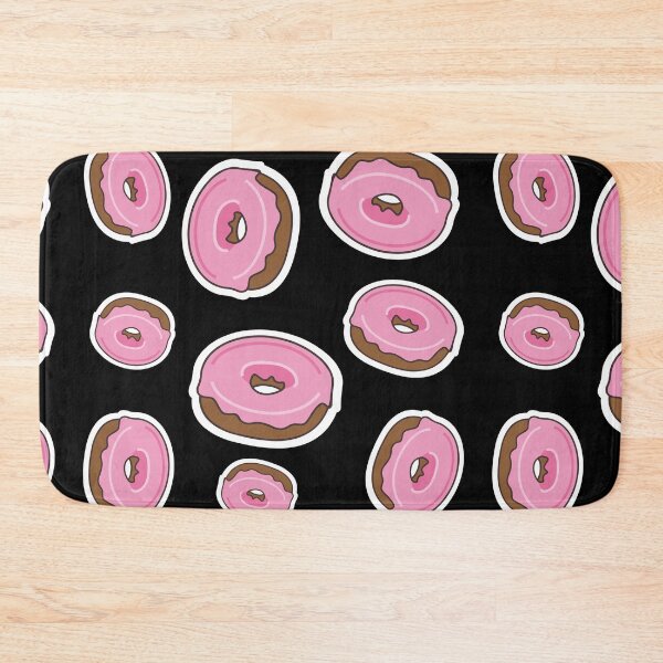 Item preview, Doughnuts with Pink Frosting Pattern Bandana designed and sold by QCuLT.