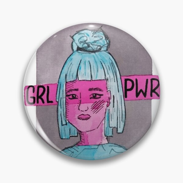 Artikelvorschau, Girl Power / Pink-Blue entworfen und verkauft von Hasenkind.