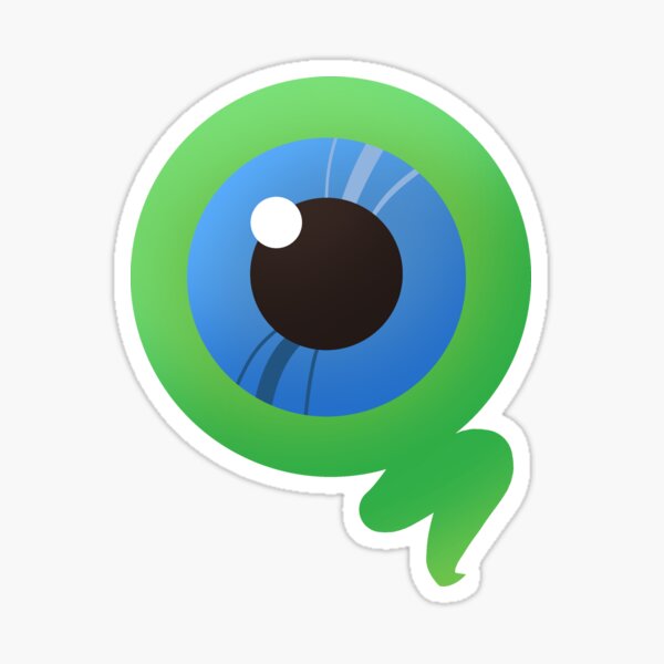 Sam the Septic Eye Sticker
