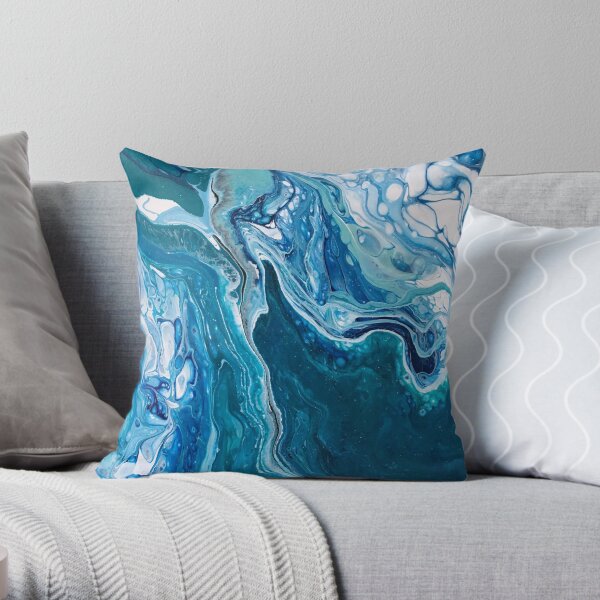 Going My Wave II Throw Pillow