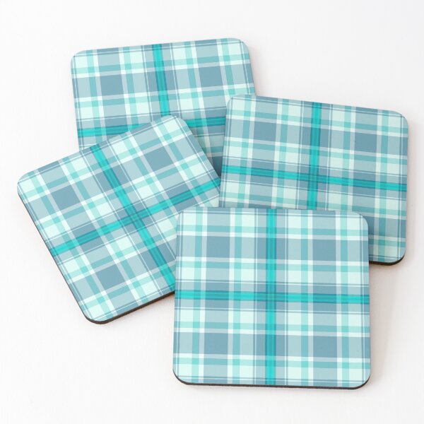 Item preview, Aqua Blue Tartan Pattern #3 designed and sold by webgrrl.