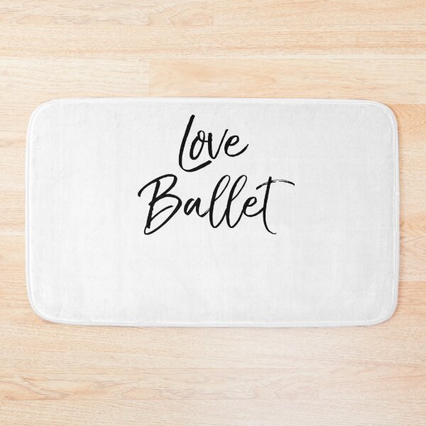Item preview, Love Ballet Dancing Quote designed and sold by TNDesignStudio.