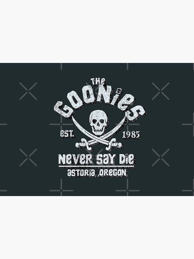 Goonies Never Say Die Distressed Vintage Retro 80s Mask by PunkSpaceWars