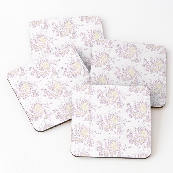 Item preview, Pretty pink white ivory swirling pattern designed and sold by michellelegrand.