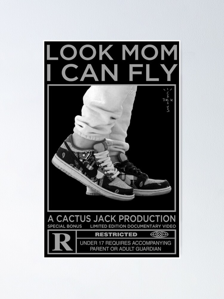 "Look Mom I Can Fly" Poster by mintrairself | Redbubble