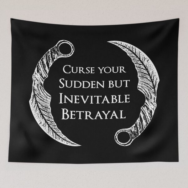Item preview, Lucifer - Curse Your Sudden But Inevitable Betrayal designed and sold by NotOneLine.