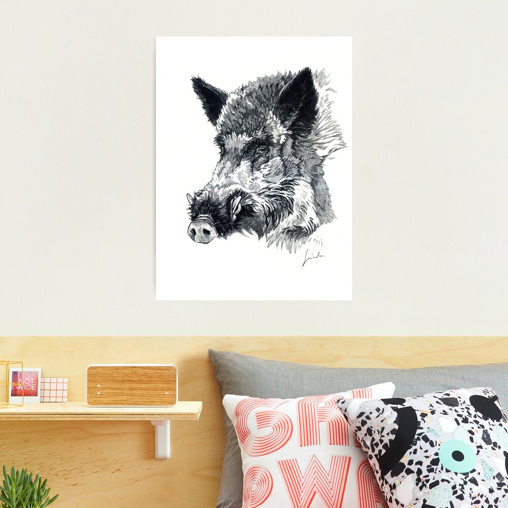 Wild Pig Sketchbook 14x25cm [5.5x9.8in] - Awaken your creative wildness