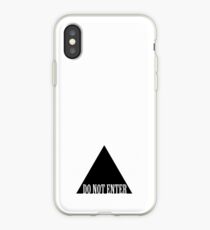 do not enter iPhone Case