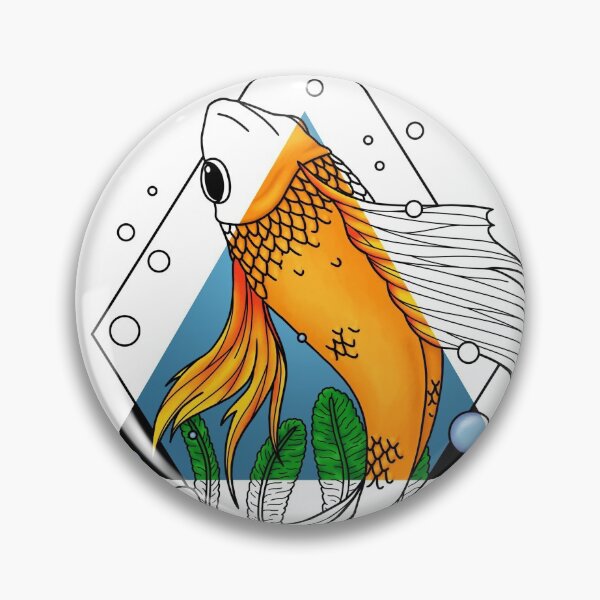 Item preview, Art nouveau: Goldfish designed and sold by Angrahius.