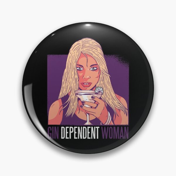 Item preview, Gin dependent woman designed and sold by Vanditdesigns.