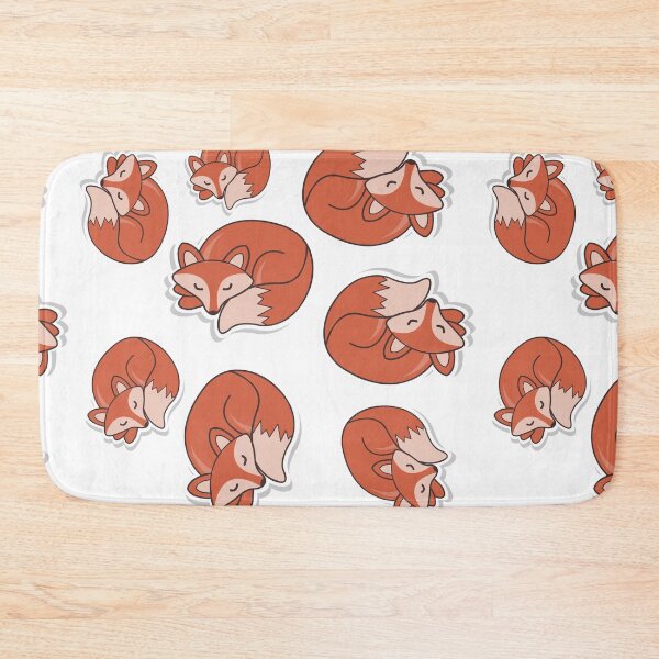Item preview, Cute Fox Pattern designed and sold by QCuLT.