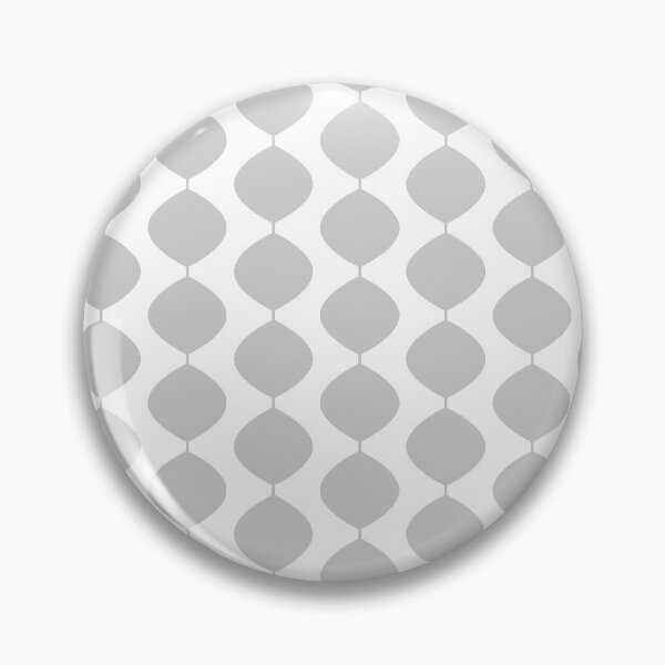 Item preview, Mid Century Modern Retro 60s Waves Pattern  (25% Grey) designed and sold by Makanahele.