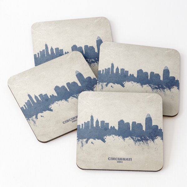 Item preview, Cincinnati Ohio Skyline designed and sold by ArtPrints.