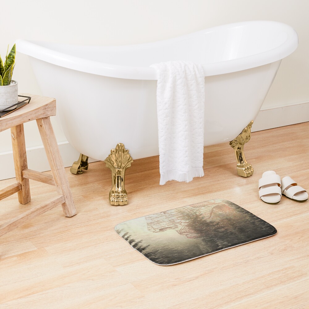 Item preview, Bath Mat designed and sold by royalblewitup.