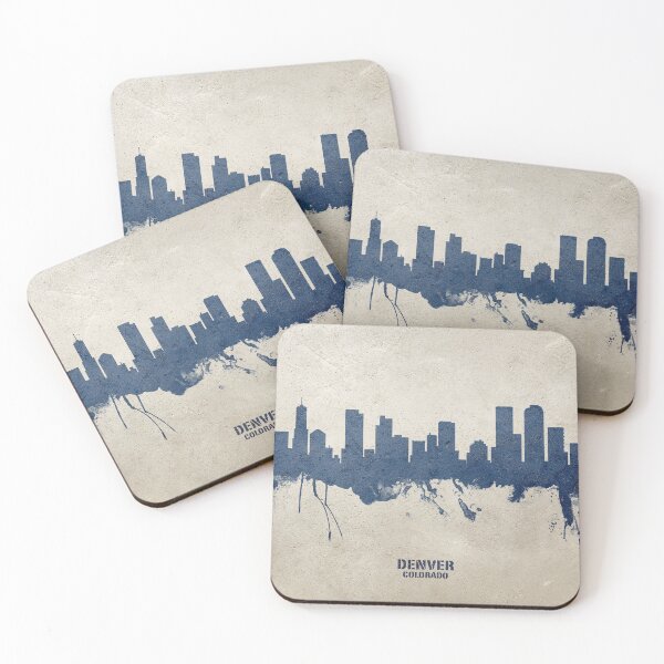 Item preview, Denver Colorado Skyline designed and sold by ArtPrints.
