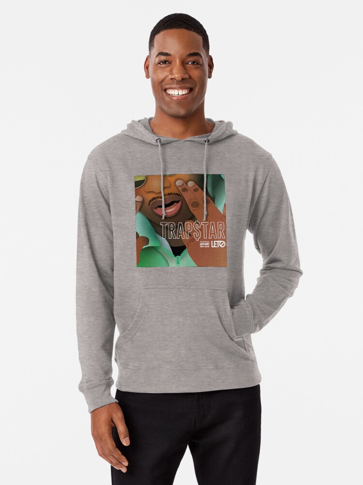trapstar hoodie grey