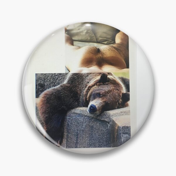 Item preview, RELAXING BEAR - repurposed, up-cycled photo collage designed and sold by MikesArtChi.