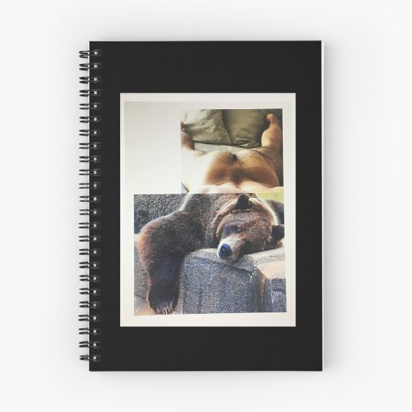 Item preview, RELAXING BEAR - repurposed, up-cycled photo collage designed and sold by MikesArtChi.