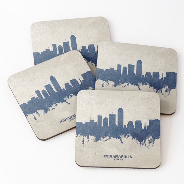 Item preview, Indianapolis Indiana Skyline designed and sold by ArtPrints.