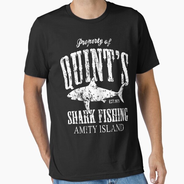 Item preview, Quints Shark Fishing Amity Island designed and sold by frittata.