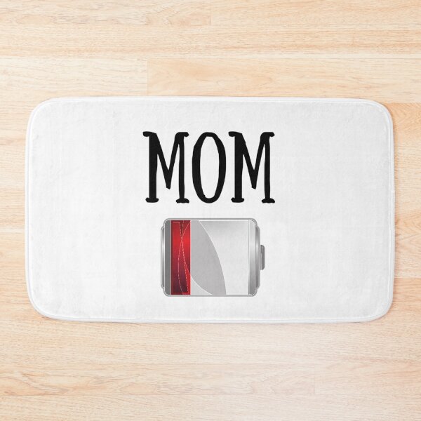 Item preview, Low Battery Mom designed and sold by CatMonkStudios.