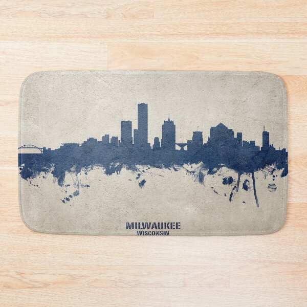 Item preview, Milwaukee Wisconsin Skyline designed and sold by ArtPrints.