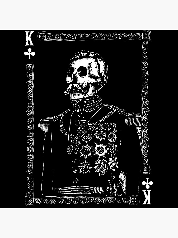 Day of the Dead - King of Clubs by fullrangepoker