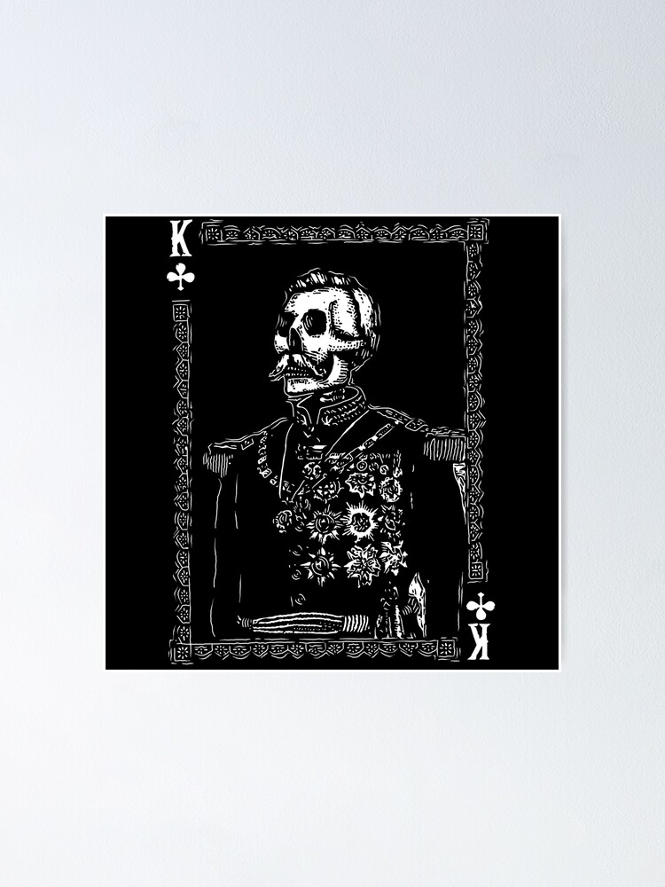 Alternate view of Day of the Dead - King of Clubs Poster