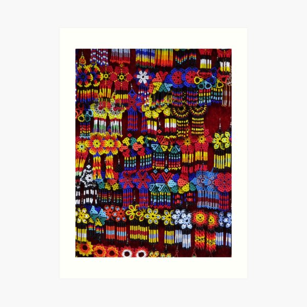 Earrings - Aretes Art Print