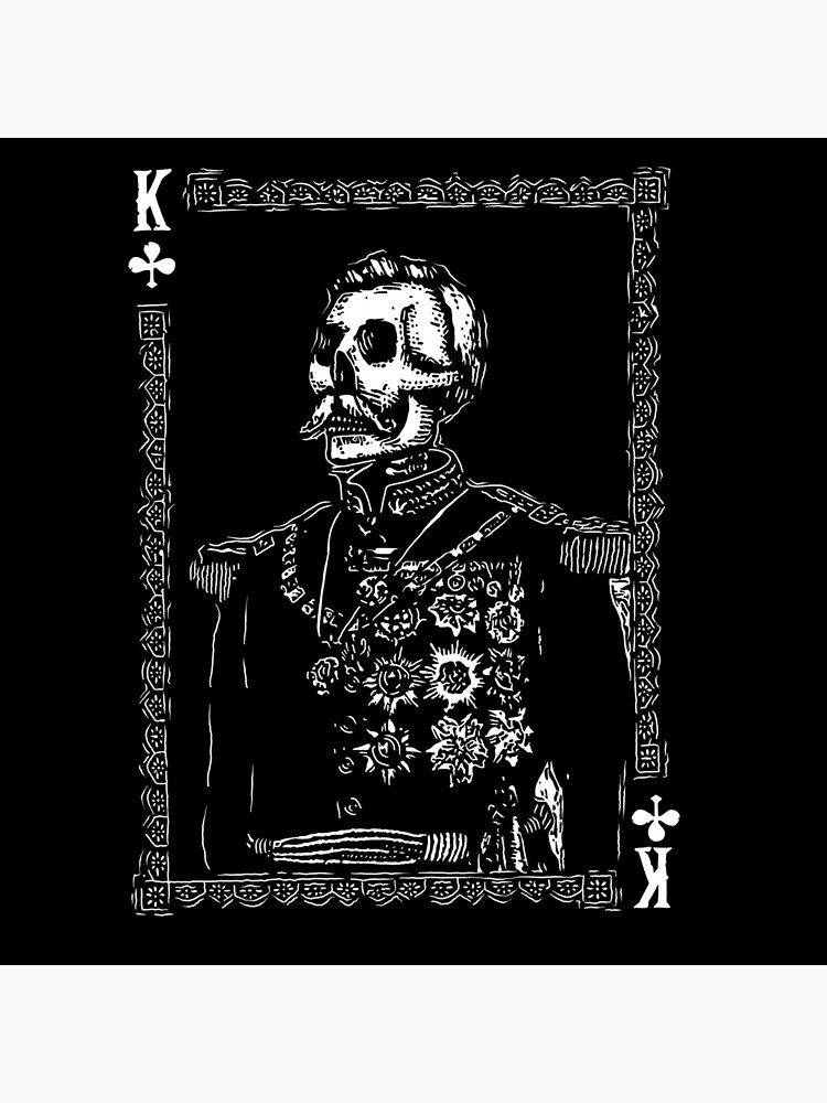 Day of the Dead - King of Clubs by fullrangepoker