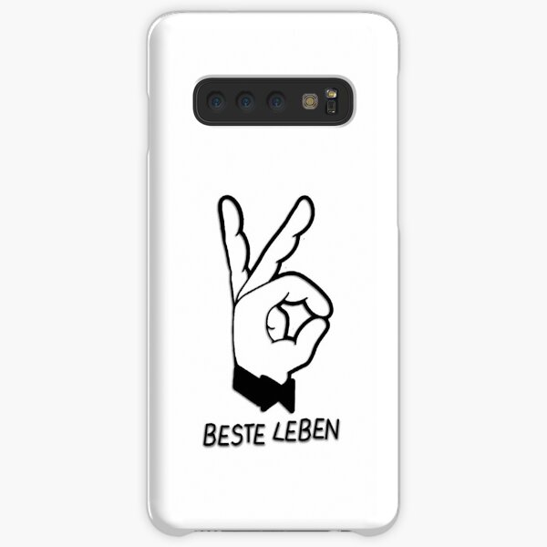 Bestes Leben - Bonez MC (mit Schrift) Samsung Galaxy Leichte Hülle