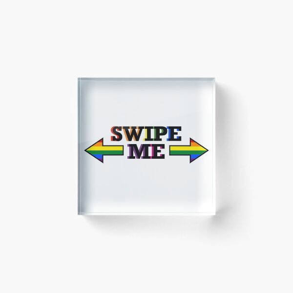 Item preview, Swipe Me Gay Pride designed and sold by pikafelix.