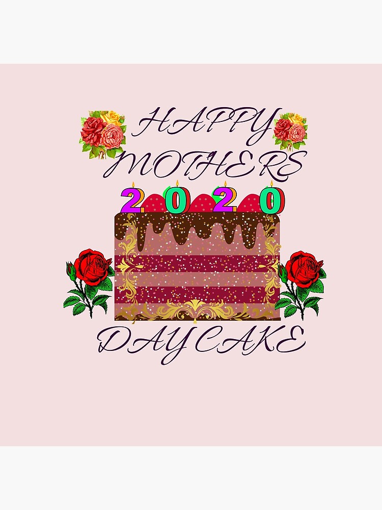 Lámina rígida «torta feliz del día de las madres 2020, feliz día de las  madres, feliz día de las madres en el cielo, cajas del teléfono para el día  de la madre,