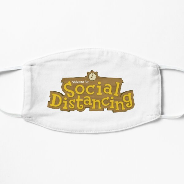 Animal Crossing: Social Distancing Masque sans plis