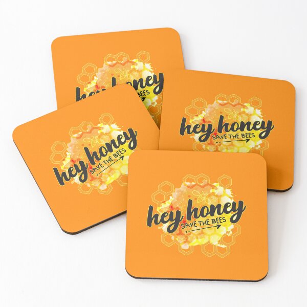 Item preview, Hey Honey Save The Bees Environment Climate Change Awareness For Honey Bees designed and sold by Bragamontes.