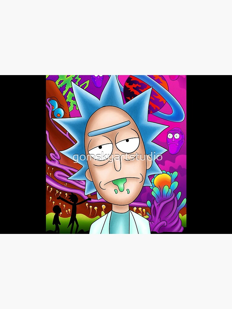 Rick and Morty by gomskyartstudio