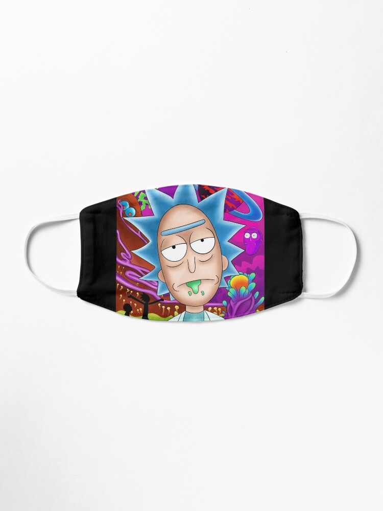 Alternate view of Rick and Morty Mask