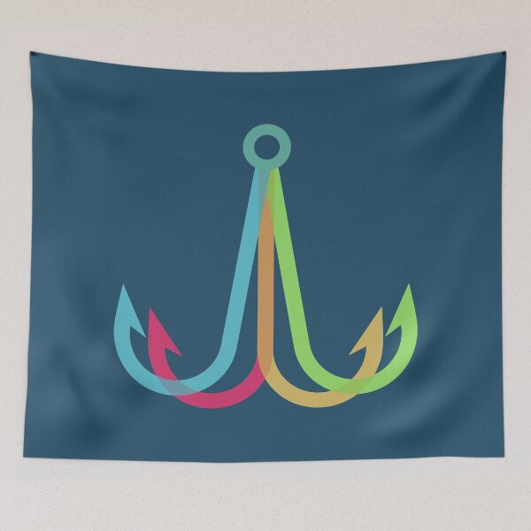 Item preview, Hook Sail Boat Fishing designed and sold by NevesMarkt.