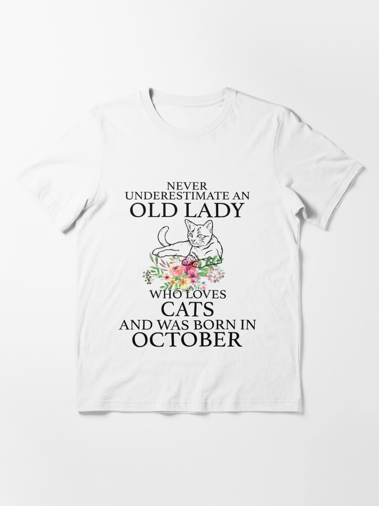 old lady cat shirt