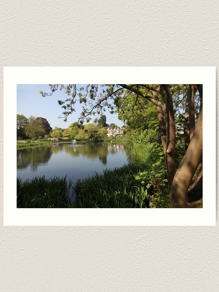 Alternate view of Bletchley Park Lakeview Art Print