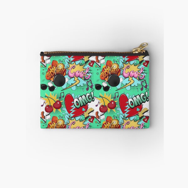 Item preview, Cool Comic Style Pop Art Collage Green designed and sold by UniQueensShop.