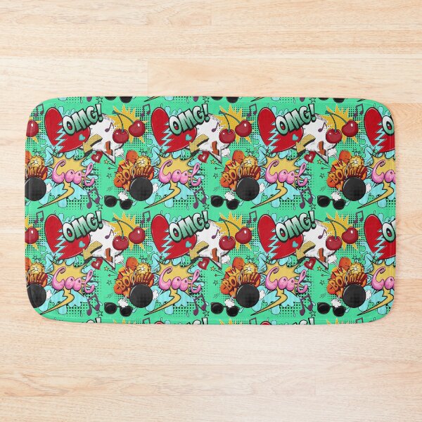 Item preview, Cool Comic Style Pop Art Collage Green designed and sold by UniQueensShop.