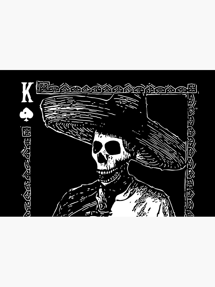 Day of the Dead - King of Spades by fullrangepoker