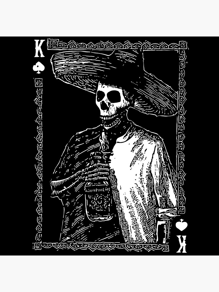 Day of the Dead - King of Spades by fullrangepoker