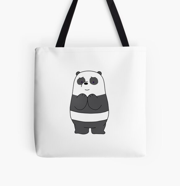 We bare bears Panda bear Tote Bag for Sale by kidcartoon