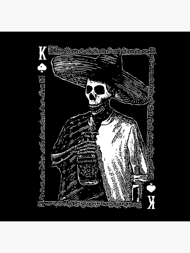 Day of the Dead - King of Spades by fullrangepoker