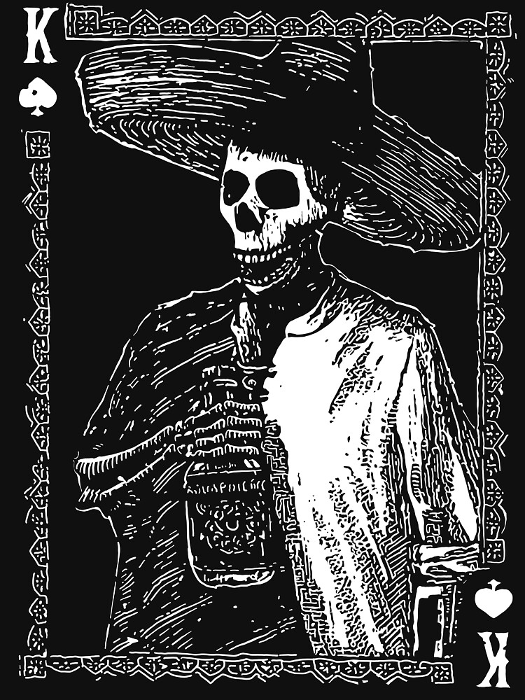Day of the Dead - King of Spades by fullrangepoker