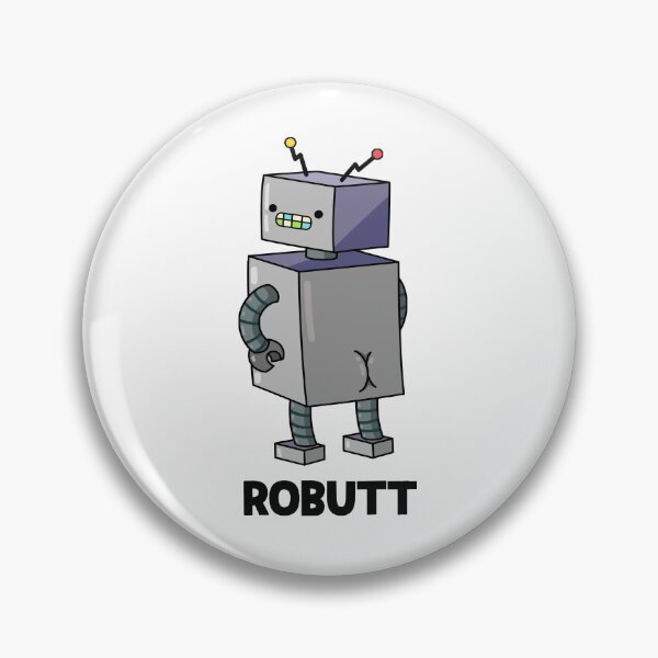 Artikelvorschau, Robutt Lustige Roboter-Wortspiele entworfen und verkauft von punnybone.