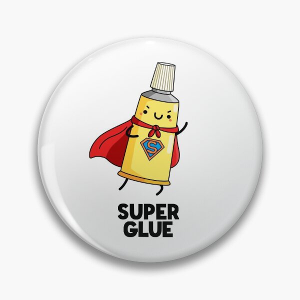 Item preview, Super Glue Funny Puns  designed and sold by punnybone.